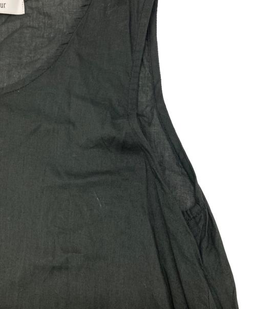 Veritecoeur（ヴェリテクール）Veritecoeur (ヴェリテクール) フリルインナーOP ブラック サイズ:FREEの古着・服飾アイテム