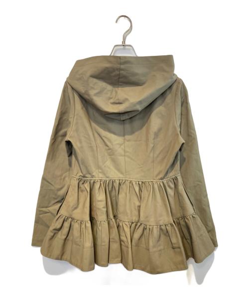 JENNE（ジェンヌ）JENNE (ジェンヌ) 立体ティアードブルゾン カーキ サイズ:XLの古着・服飾アイテム