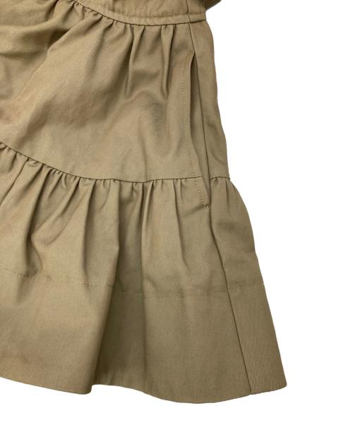 JENNE（ジェンヌ）JENNE (ジェンヌ) 立体ティアードブルゾン カーキ サイズ:XLの古着・服飾アイテム