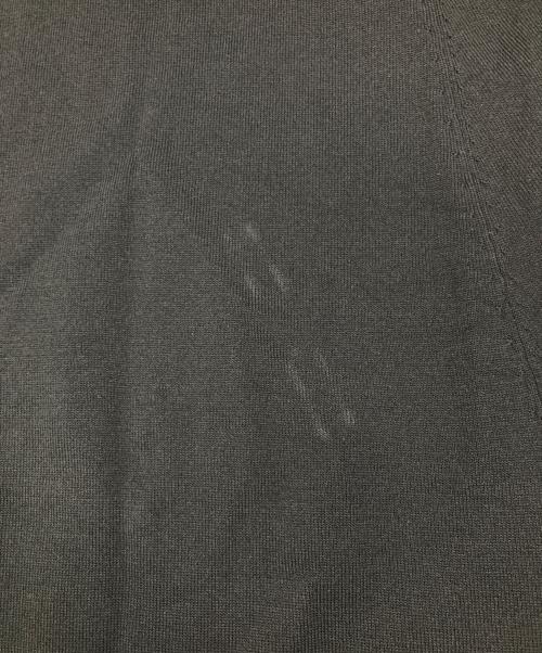 JENNE（ジェンヌ）JENNE (ジェンヌ) ボリュームスリーブフレアニットワンピース ブラック サイズ:Mの古着・服飾アイテム