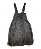 OMMOオーエムエムオー）の古着「キルティングバルーンワンピース」｜ブラック