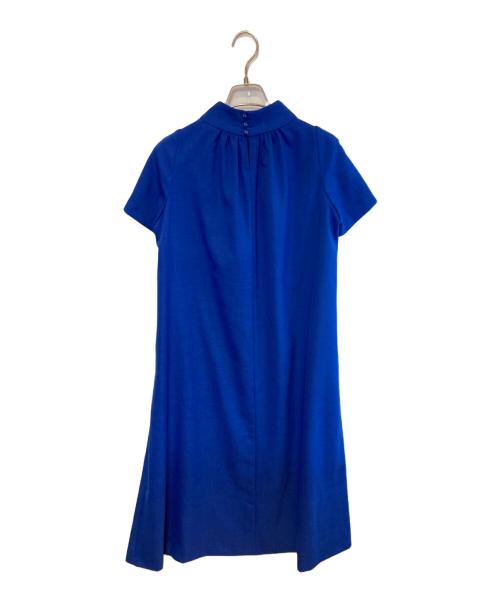 JENNE（ジェンヌ）JENNE (ジェンヌ) 2WAYコンパクトスリーブワンピース ブルー サイズ:Mの古着・服飾アイテム