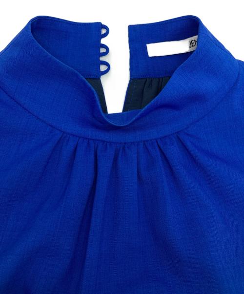 JENNE（ジェンヌ）JENNE (ジェンヌ) 2WAYコンパクトスリーブワンピース ブルー サイズ:Mの古着・服飾アイテム