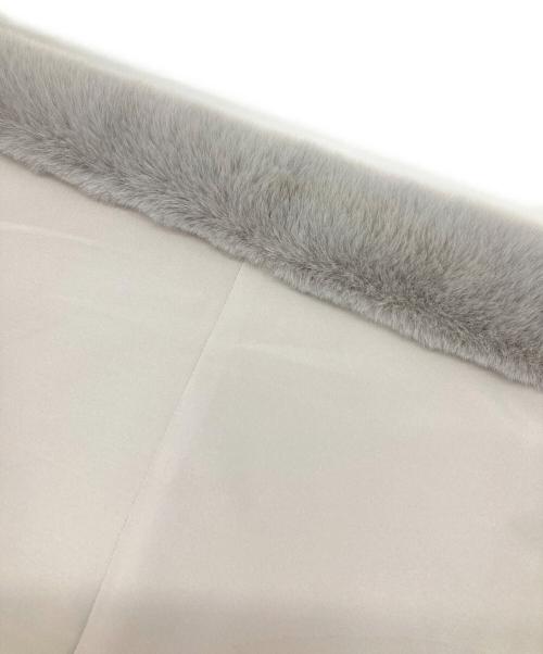 JENNE（ジェンヌ）JENNE (ジェンヌ) リッチボリュームファーケープ グレー サイズ:Freeの古着・服飾アイテム