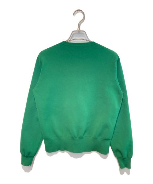 JENNE（ジェンヌ）JENNE (ジェンヌ) リッチビジューニットカーデ グリーン サイズ:Lの古着・服飾アイテム