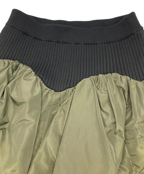 OMMO（オーエムエムオー）OMMO (オーエムエムオー) MA-1 DOCKING BALLOON SK カーキ×ブラック サイズ:38の古着・服飾アイテム