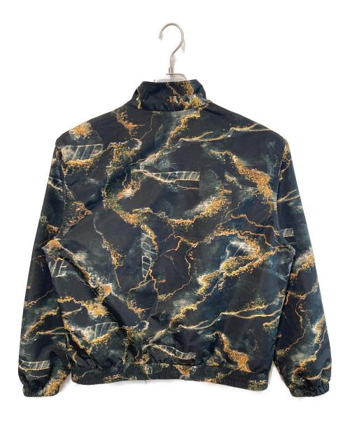 SUPREME（シュプリーム）SUPREME (シュプリーム) Marble Track Jacket ブラック×イエロー サイズ:Mの古着・服飾アイテム