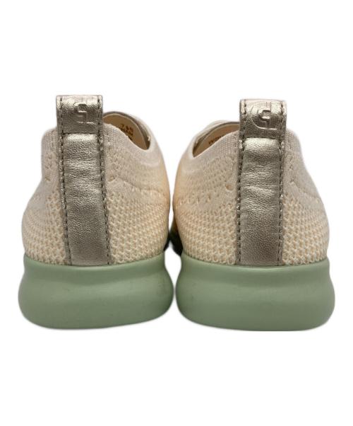 COLE HAAN（コールハーン）COLE HAAN (コールハーン) 2.ゼログランド スティッチライト オックスフォード アイボリー×グリーン サイズ:23cmの古着・服飾アイテム