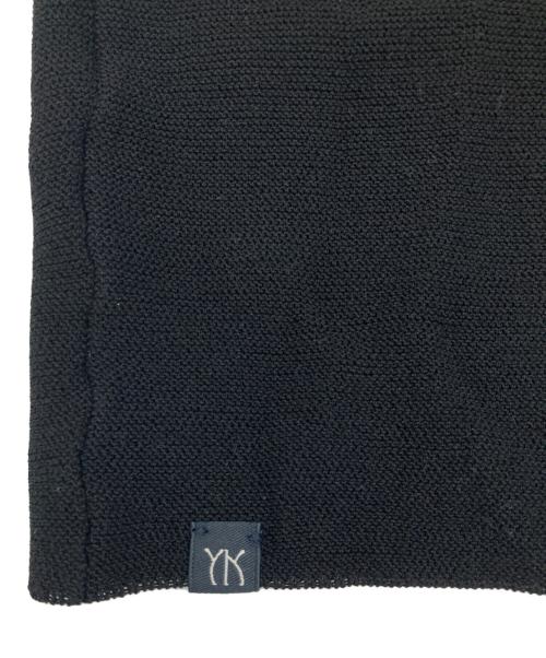 YANUK（ヤヌーク）YANUK (ヤヌーク) 2WAY ペプラムニット ブラック サイズ:fの古着・服飾アイテム