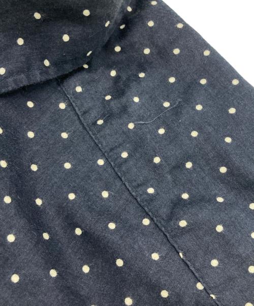 Engineered Garments（エンジニアドガーメンツ）Engineered Garments (エンジニアードガーメンツ) ドットプルオーバーシャツ ネイビー サイズ:Lの古着・服飾アイテム
