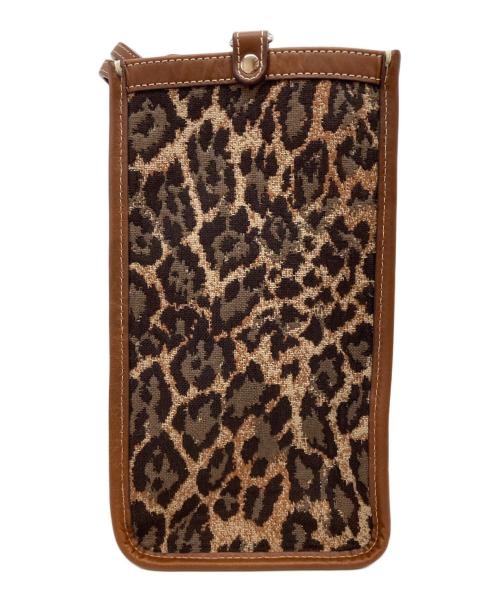 A VACATION（ア ヴァケーション）A VACATION (ア ヴァケーション) BREAD M レオパードトートバッグ ブラウンの古着・服飾アイテム