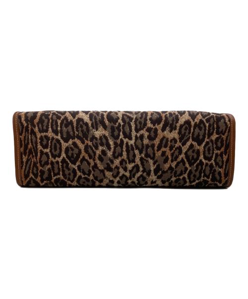 A VACATION（ア ヴァケーション）A VACATION (ア ヴァケーション) BREAD M レオパードトートバッグ ブラウンの古着・服飾アイテム