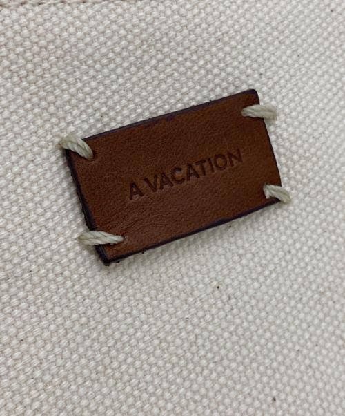 A VACATION（ア ヴァケーション）A VACATION (ア ヴァケーション) BREAD M レオパードトートバッグ ブラウンの古着・服飾アイテム