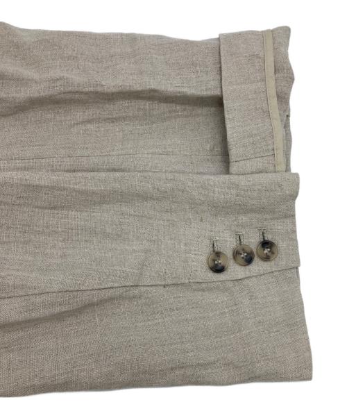 SLOBE IENA（スローブ イエナ）SLOBE IENA (スローブ イエナ) フレンチリネンジャケット ベージュ サイズ:無の古着・服飾アイテム