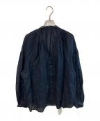 SLOBE IENAスローブ イエナ）の古着「ラミースキッパーシャツ」｜ネイビー