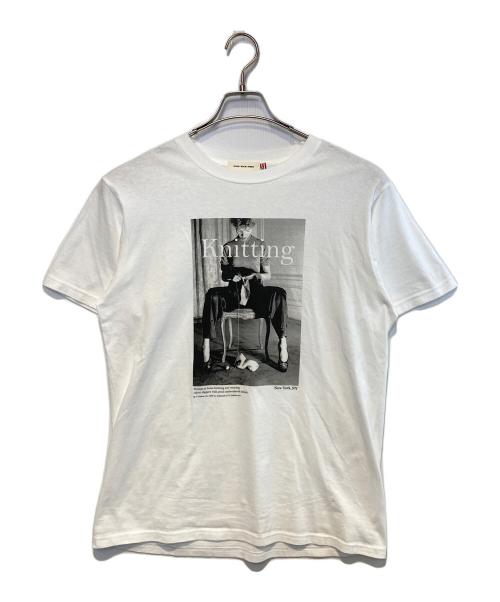 GOOD ROCK SPEED（グッドロックスピード）GOOD ROCK SPEED (グッドロックスピード) SLOBE IENA (スローブ イエナ) 別注 LIFE PC PHOTO TEE ホワイト サイズ:FREEの古着・服飾アイテム