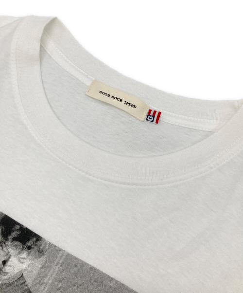 GOOD ROCK SPEED（グッドロックスピード）GOOD ROCK SPEED (グッドロックスピード) SLOBE IENA (スローブ イエナ) 別注 LIFE PC PHOTO TEE ホワイト サイズ:FREEの古着・服飾アイテム