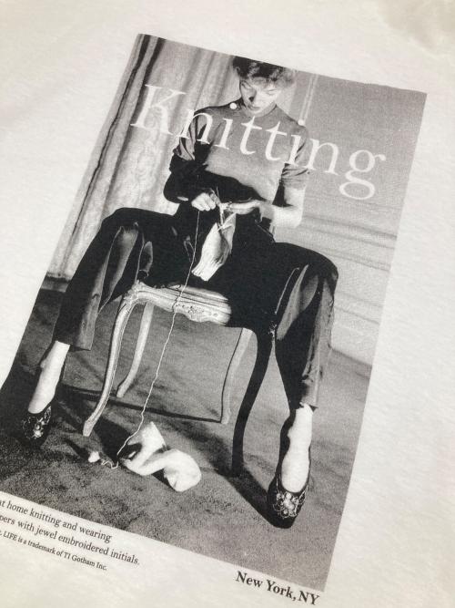 GOOD ROCK SPEED（グッドロックスピード）GOOD ROCK SPEED (グッドロックスピード) SLOBE IENA (スローブ イエナ) 別注 LIFE PC PHOTO TEE ホワイト サイズ:FREEの古着・服飾アイテム