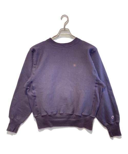 Champion REVERSE WEAVE（チャンピオン リバース ウィーブ）Champion REVERSE WEAVE (チャンピオン リバース ウィーブ) ［古着］90's クルーネックスウェット パープル サイズ:Mの古着・服飾アイテム