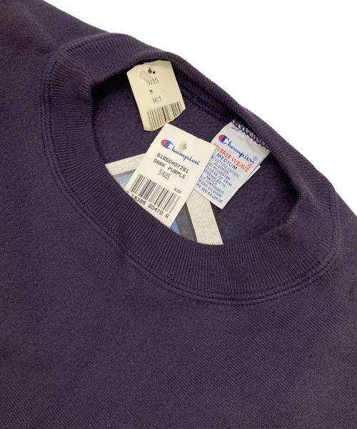 Champion REVERSE WEAVE（チャンピオン リバース ウィーブ）Champion REVERSE WEAVE (チャンピオン リバース ウィーブ) ［古着］90's クルーネックスウェット パープル サイズ:Mの古着・服飾アイテム