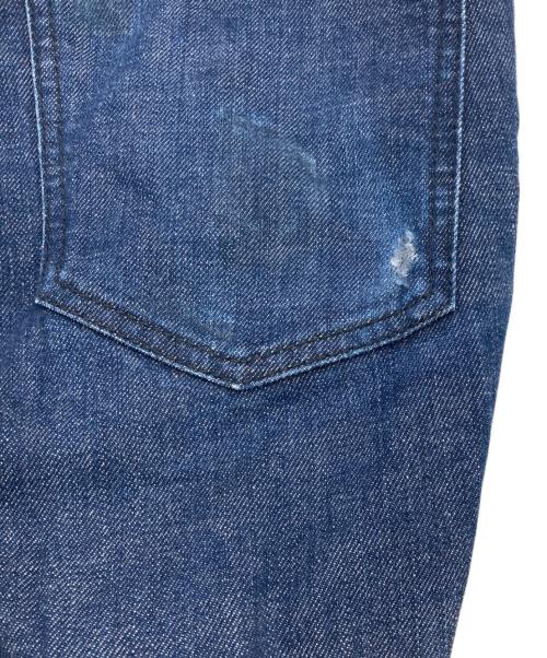 DSQUARED2（ディースクエアード）DSQUARED2 (ディースクエアード) ボタンフライ デニムパンツ ブルー サイズ:50の古着・服飾アイテム