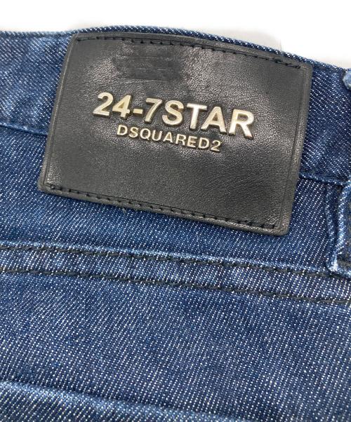 DSQUARED2（ディースクエアード）DSQUARED2 (ディースクエアード) ボタンフライ デニムパンツ ブルー サイズ:50の古着・服飾アイテム