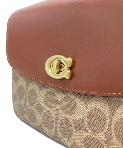 COACH（コーチ）COACH (コーチ) Cassie Crossbody Bag 19 ブラウンの古着・服飾アイテム