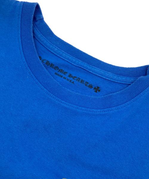 CHROME HEARTS（クロムハーツ）CHROME HEARTS (クロムハーツ) That Group Scroll Tee ブルー サイズ:XLの古着・服飾アイテム