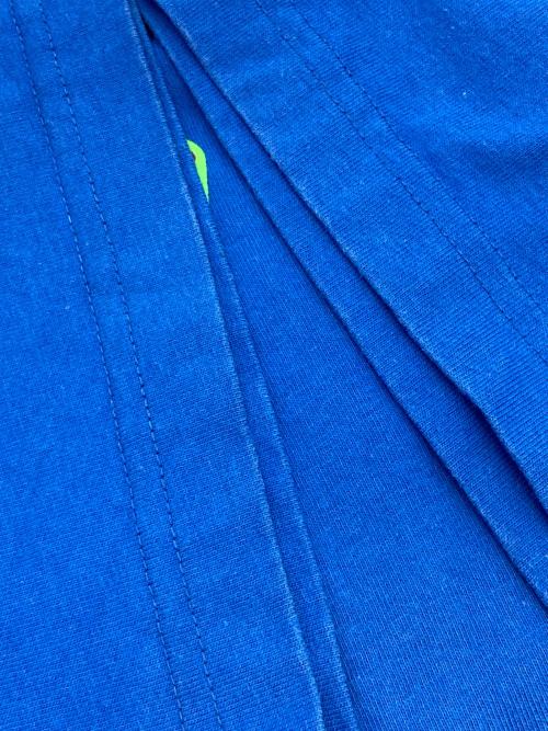 CHROME HEARTS（クロムハーツ）CHROME HEARTS (クロムハーツ) That Group Scroll Tee ブルー サイズ:XLの古着・服飾アイテム