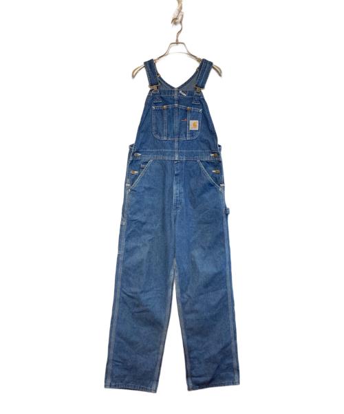 CarHartt（カーハート）CarHartt (カーハート) ASHED DENIM BIB OVERALL ブルー サイズ:W30×L30の古着・服飾アイテム
