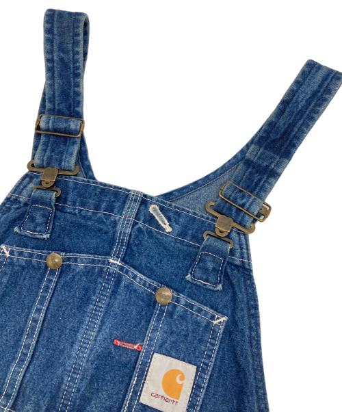 CarHartt（カーハート）CarHartt (カーハート) ASHED DENIM BIB OVERALL ブルー サイズ:W30×L30の古着・服飾アイテム