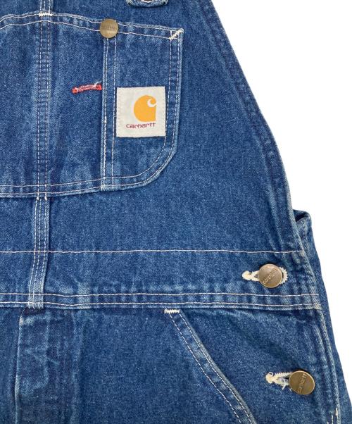 CarHartt（カーハート）CarHartt (カーハート) ASHED DENIM BIB OVERALL ブルー サイズ:W30×L30の古着・服飾アイテム