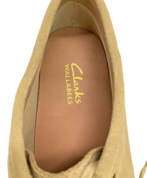 CLARKS（クラークス）CLARKS (クラークス) Wallabee Suede ベージュ サイズ:US9Mの古着・服飾アイテム