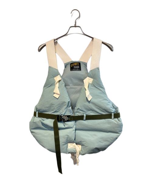 CMF OUTDOOR GARMENT（コンフィーアウトドアガーメント）CMF OUTDOOR GARMENT (コンフィーアウトドアガーメント) DOWN LIFE VEST ブルー サイズ:Lの古着・服飾アイテム