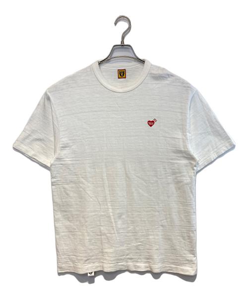 HUMAN MADE（ヒューマンメイド）HUMAN MADE (ヒューマンメイド) クルーネックカットソー ホワイト サイズ:XLの古着・服飾アイテム