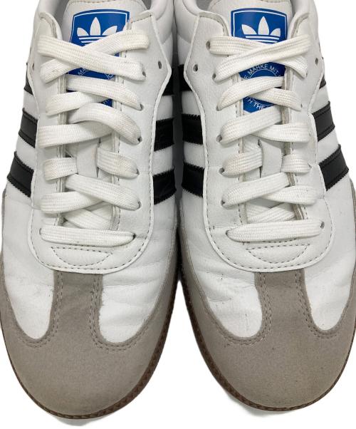 adidas（アディダス）adidas (アディダス) Samba Vegan ホワイト×ブラック サイズ:US9の古着・服飾アイテム