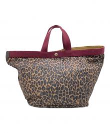 Herve Chapelier（エルベシャプリエ）の古着「パンサートープ舟形トートL」｜ブラウン