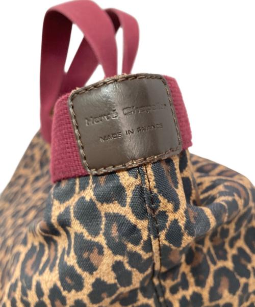 Herve Chapelier（エルベシャプリエ）Herve Chapelier (エルベシャプリエ) パンサートープ舟形トートL ブラウンの古着・服飾アイテム