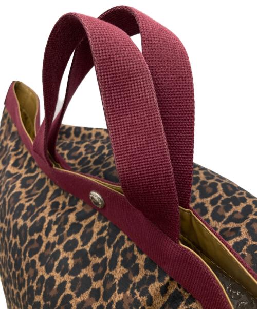 Herve Chapelier（エルベシャプリエ）Herve Chapelier (エルベシャプリエ) パンサートープ舟形トートL ブラウンの古着・服飾アイテム