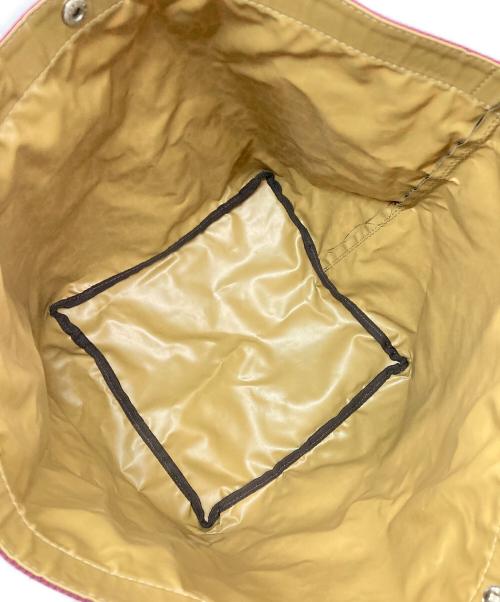 Herve Chapelier（エルベシャプリエ）Herve Chapelier (エルベシャプリエ) パンサートープ舟形トートL ブラウンの古着・服飾アイテム