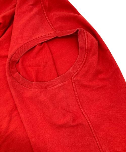 A BATHING APE（ア ベイシング エイプ）A BATHING APE (ア ベイシング エイプ) ロングスリーブカットソー レッド サイズ:XLの古着・服飾アイテム