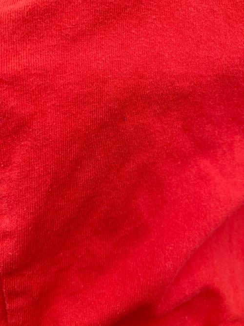 A BATHING APE（ア ベイシング エイプ）A BATHING APE (ア ベイシング エイプ) ロングスリーブカットソー レッド サイズ:XLの古着・服飾アイテム