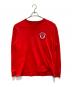 A BATHING APE（ア ベイシング エイプ）の古着「ロングスリーブカットソー」｜レッド