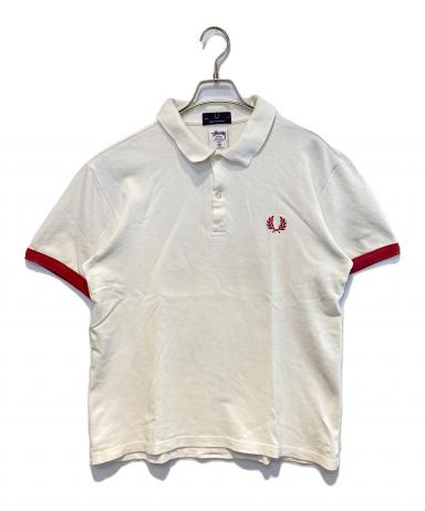 Fred Perry×Stussy ポロシャツ ホワイト 38\