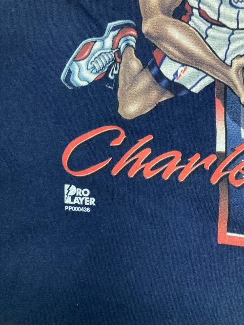 Pro Player（プロ プレイヤー）Pro Player (プロ プレイヤー) プリントカットソー ネイビー サイズ:XLの古着・服飾アイテム