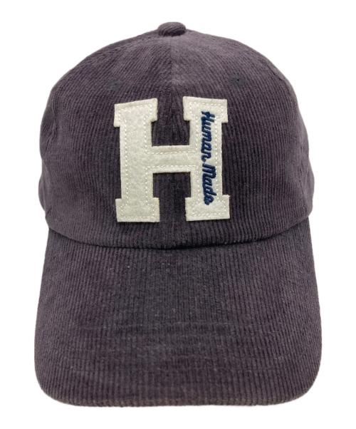 HUMAN MADE（ヒューマンメイド）HUMAN MADE (ヒューマンメイド) コーデュロイキャップ グレー サイズ:Lの古着・服飾アイテム