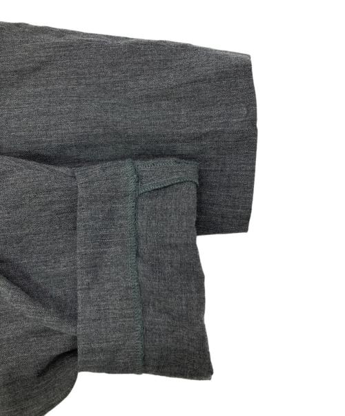 ato（アトウ）ato (アトウ) WOOL 2TACK TAPERED PANTS グレー サイズ:44の古着・服飾アイテム