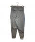 ato (アトウ) WOOL 2TACK TAPERED PANTS グレー サイズ:44：7000円