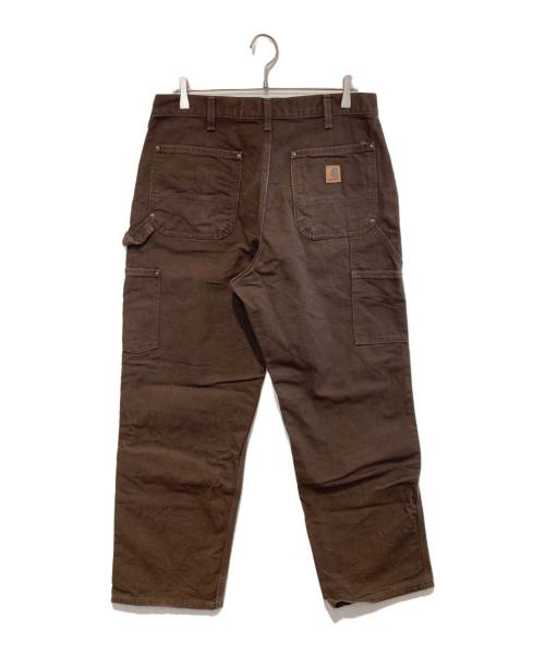 CarHartt（カーハート）CarHartt (カーハート) Double Front Washed Duck Utility Work Pants ブラウン サイズ:33×30の古着・服飾アイテム