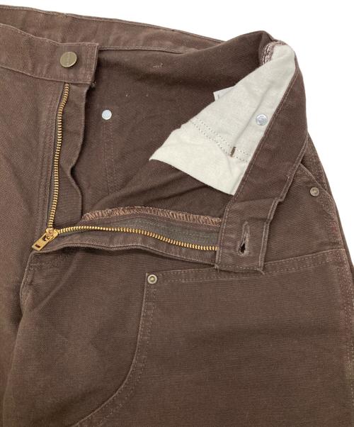 CarHartt（カーハート）CarHartt (カーハート) Double Front Washed Duck Utility Work Pants ブラウン サイズ:33×30の古着・服飾アイテム